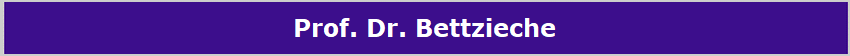 Prof. Dr. Bettzieche