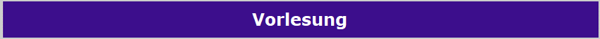 Vorlesung